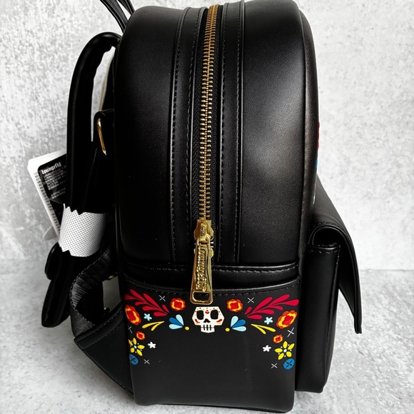Loungefly Disney Pixar CoCo Floral Mini Backpack NWT main image 8